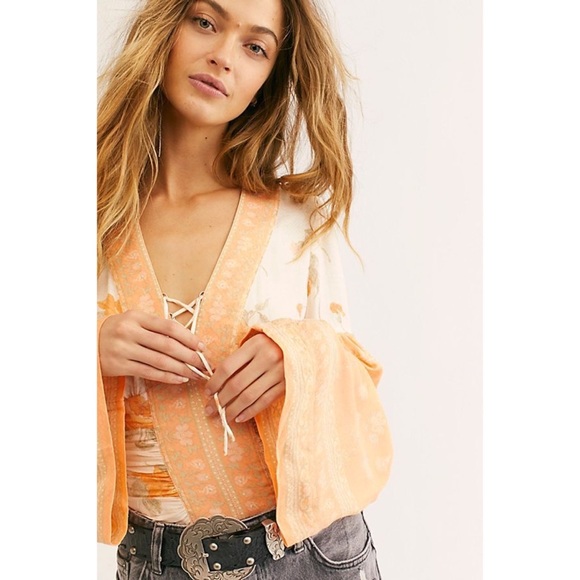 Free People Byron Bay Nights Top - Picture 2 of 6